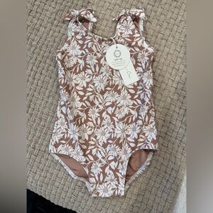 Girls Rylee & Cru Millie Floral One-Piece Swimsuit